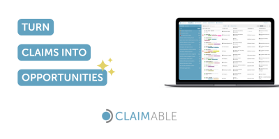 Turn claims into opportunities